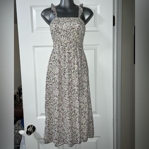 A&F midi ditsy floral dress